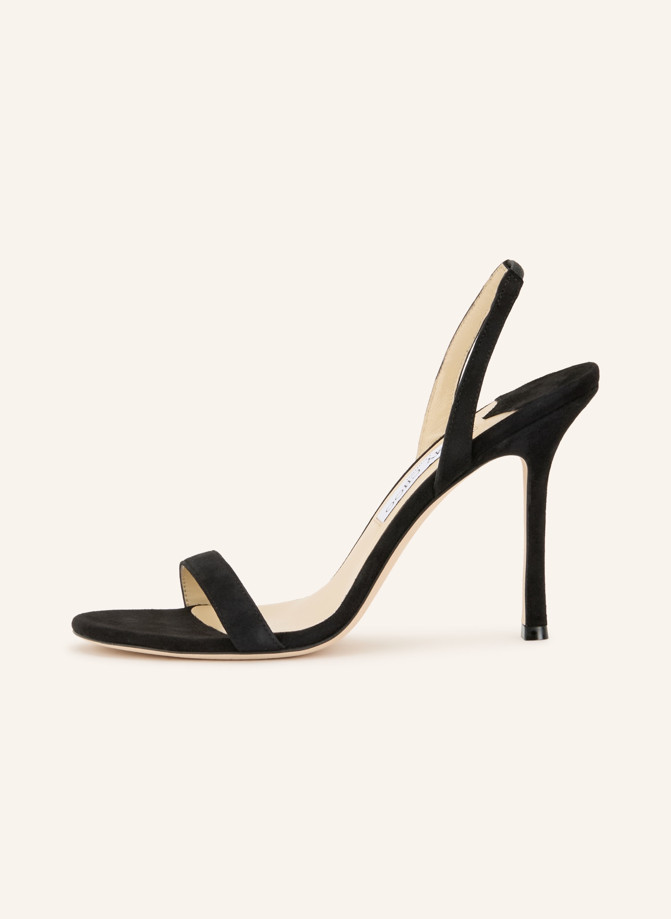 JIMMY CHOO Sandaletten JENN 100: SCHWARZ