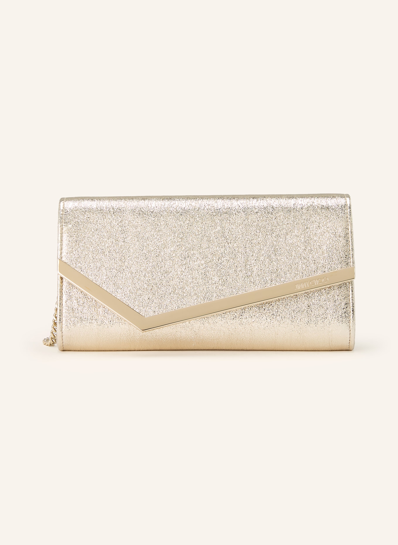 JIMMY CHOO Clutch EMMIE: GOLD