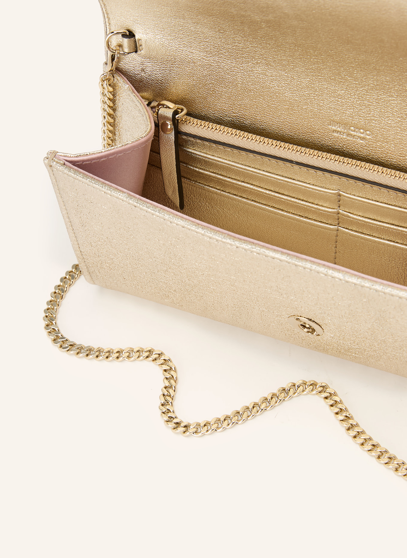 JIMMY CHOO Clutch EMMIE: GOLD