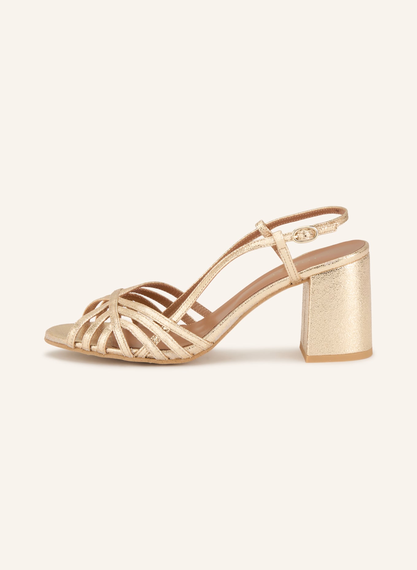 JONAK Sandałki DAMETTE: ZŁOTY