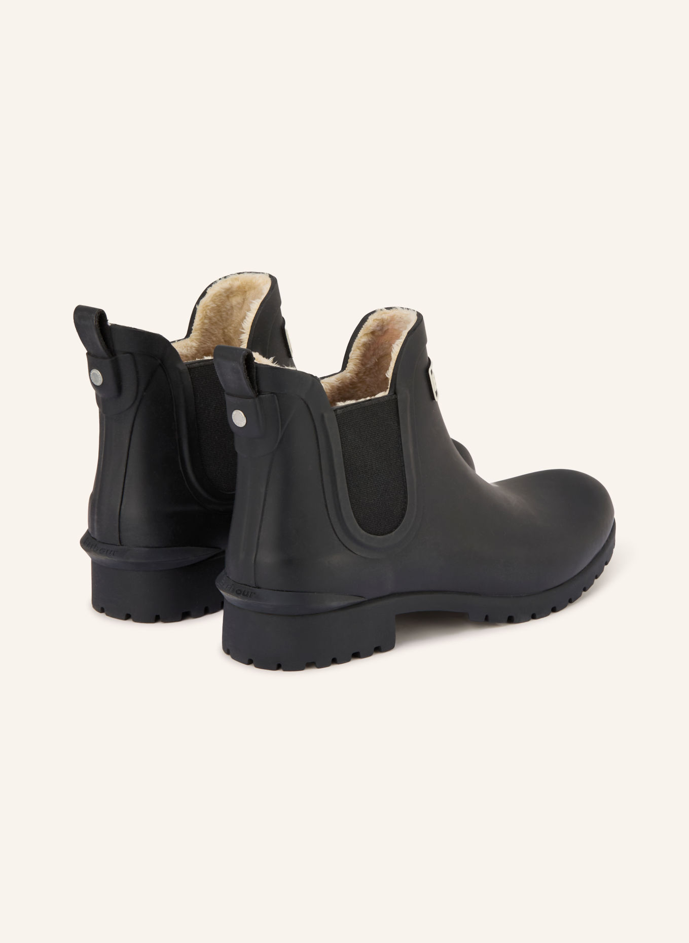 Barbour Chelsea Boots KIRKTON WELLY: BLACK