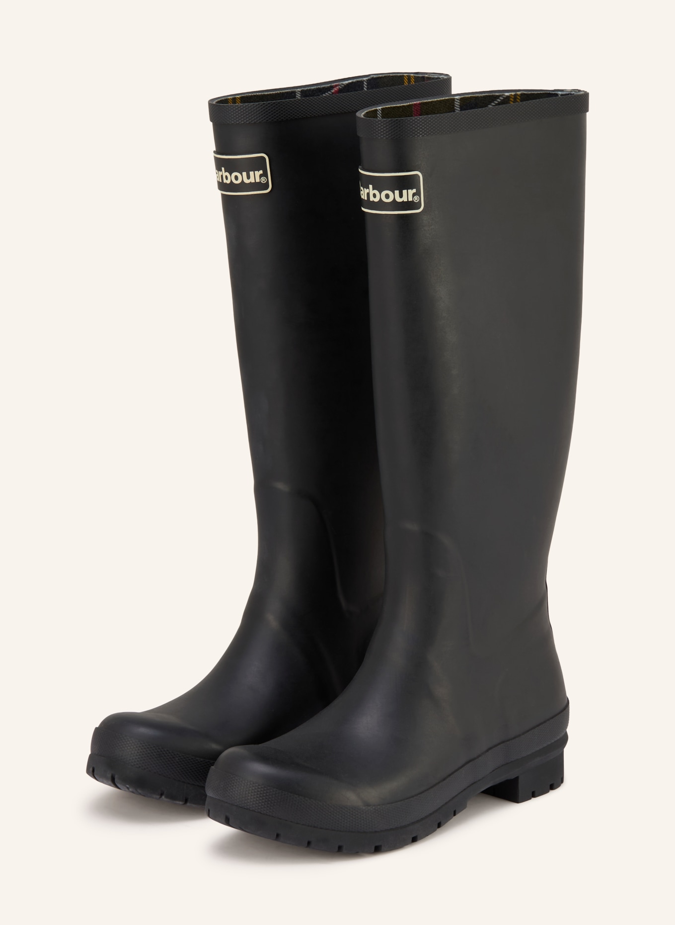 Barbour Gummistiefel ABBEY: SCHWARZ