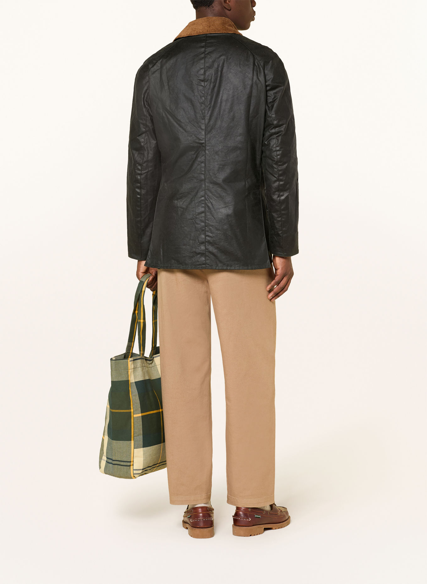 Barbour Kurtka polowa FESTIVE ASHBY: KHAKI / BRĄZOWY