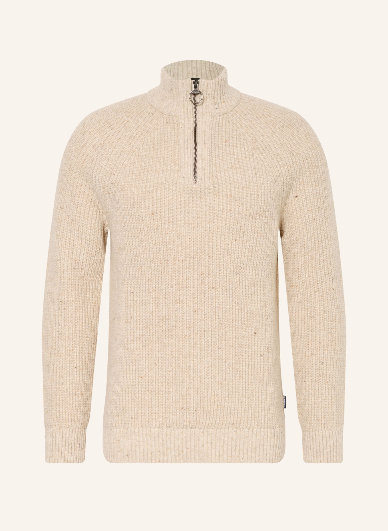 Barbour Turtleneck: BEIGE