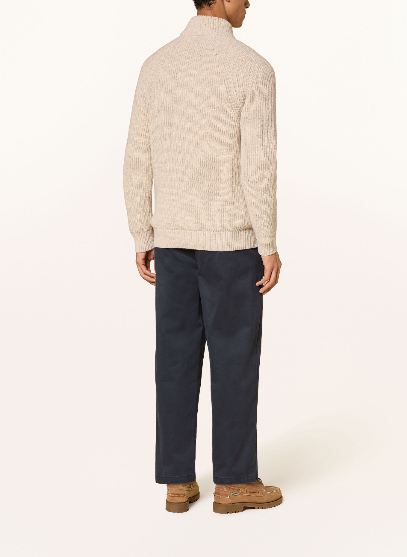 Barbour Turtleneck: BEIGE
