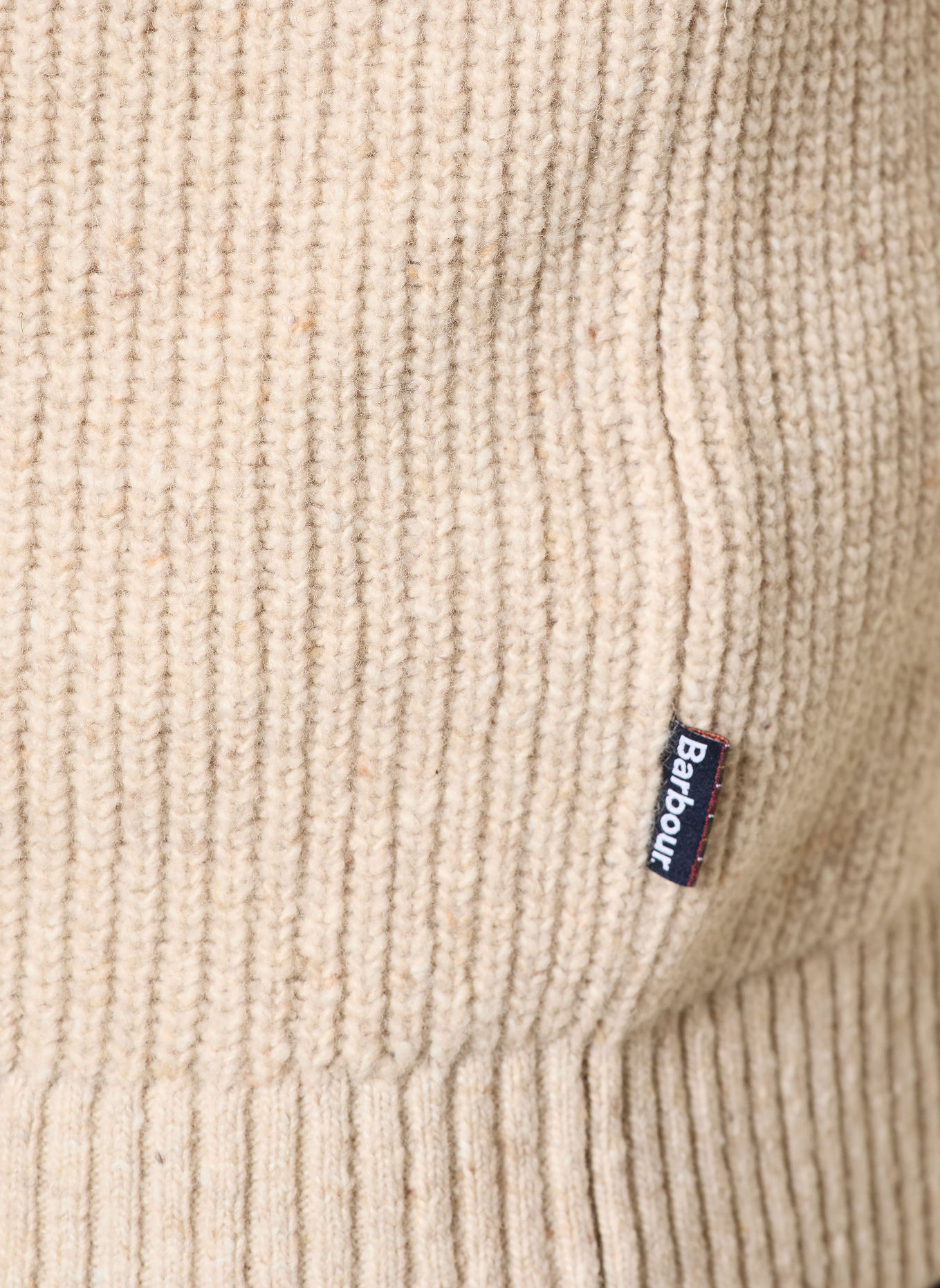 Barbour Turtleneck: BEIGE
