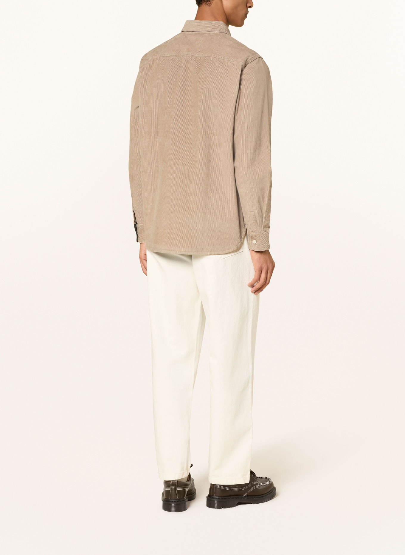 Barbour Cordhemd Comfort Fit: CAMEL