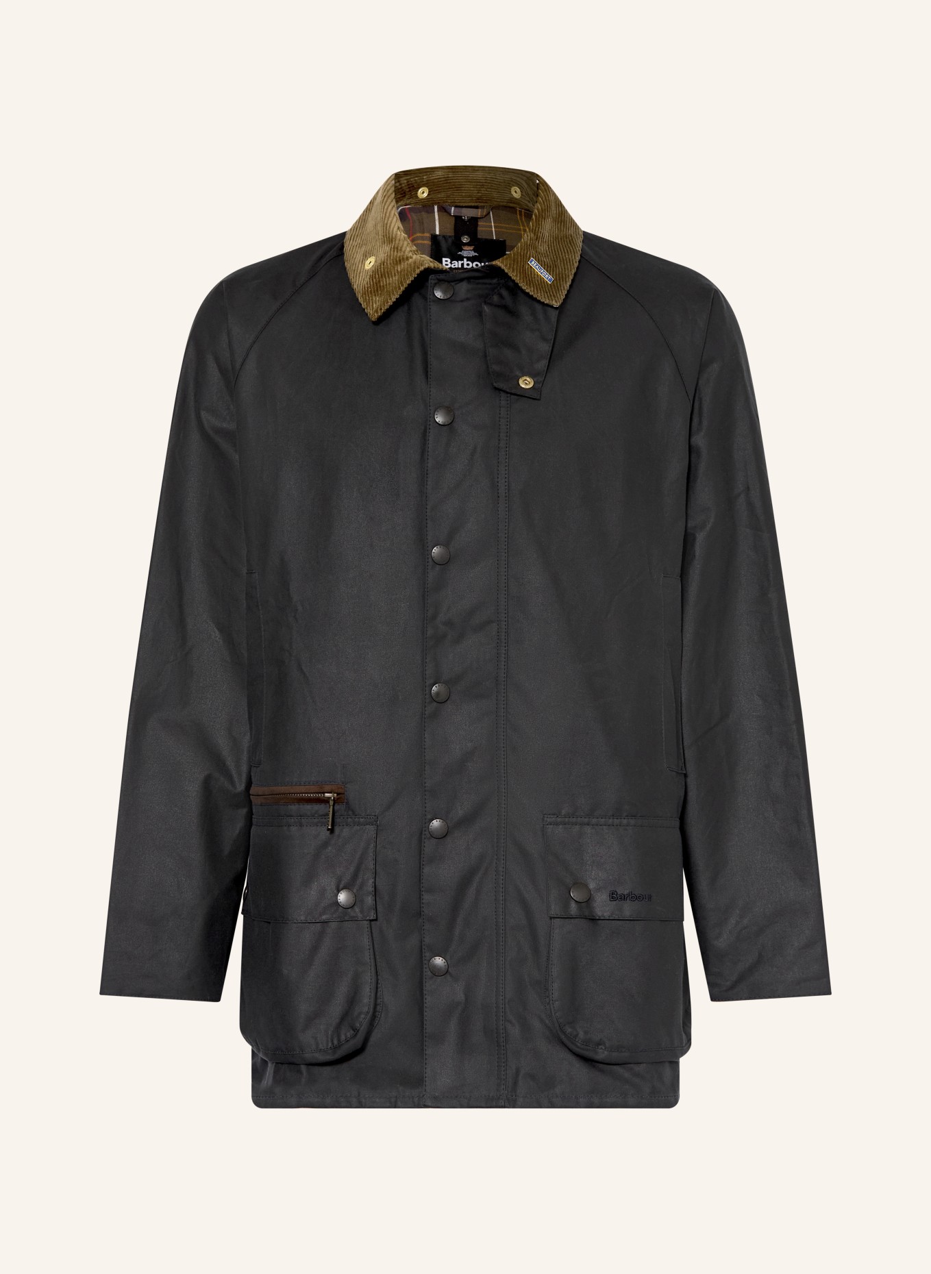 Barbour Fieldjacket ICONS BEAUFORT: DUNKELBLAU / DUNKELGRÜN