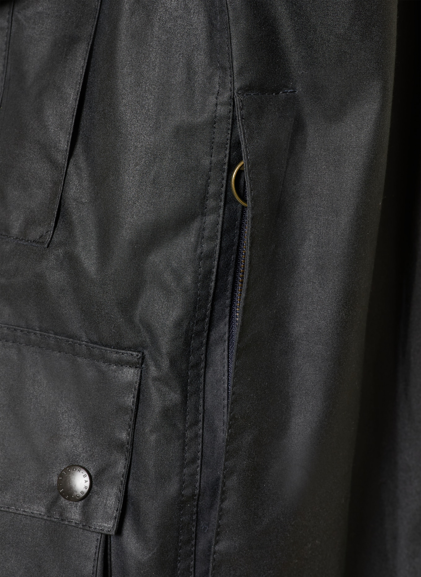Barbour Fieldjacket ICONS BEAUFORT: DUNKELBLAU / DUNKELGRÜN