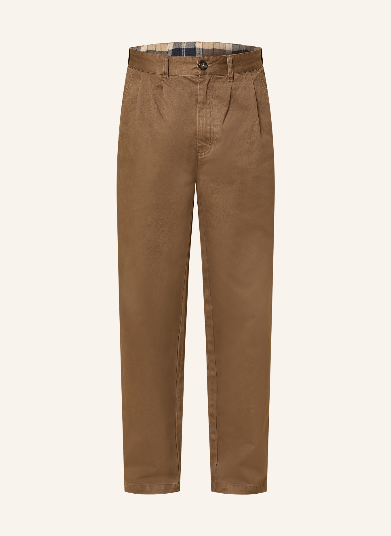 Barbour Chino YORKLANE Regular Fit: BRUIN