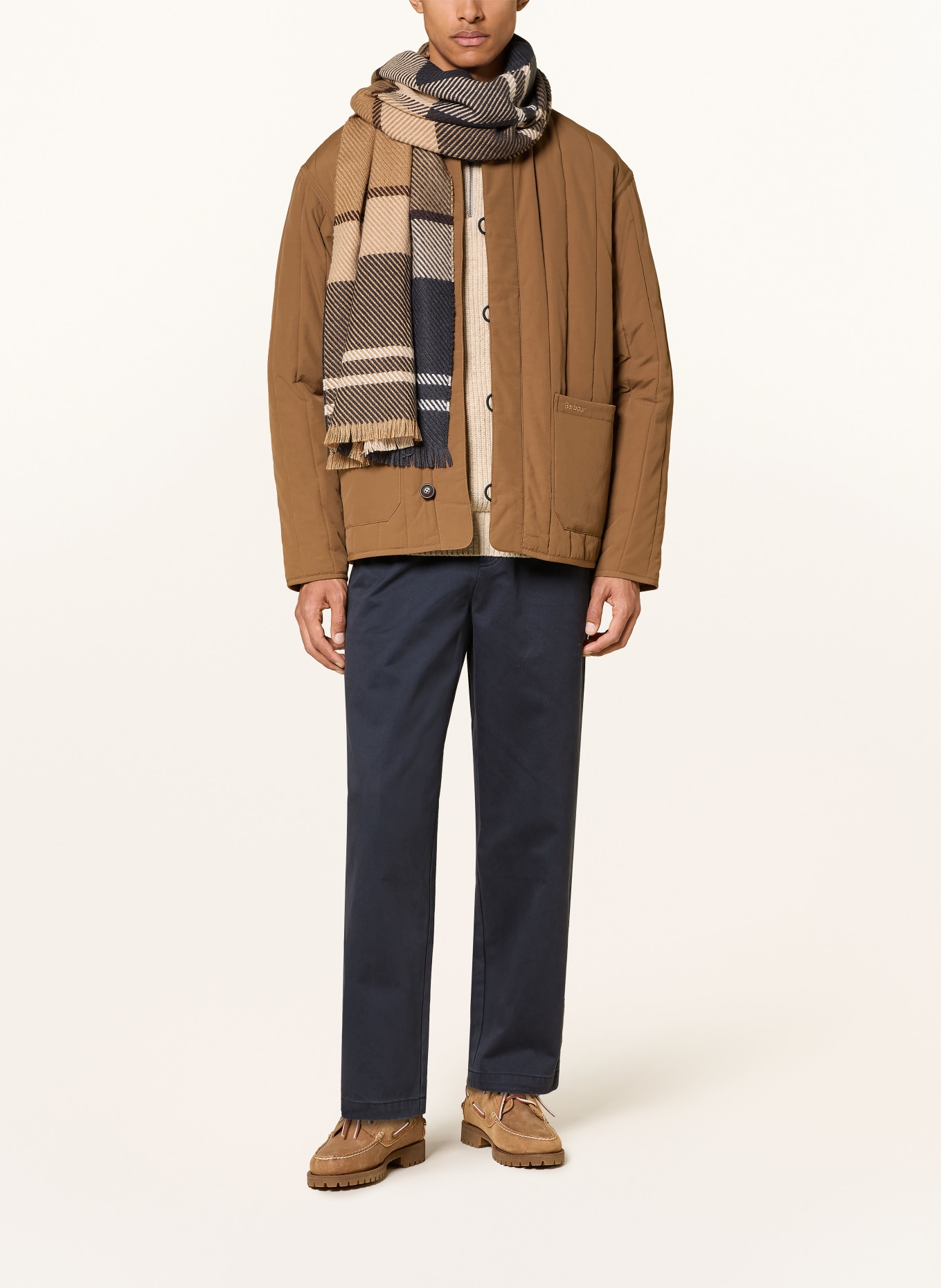 Barbour Chino YORKLANE Regular Fit: DUNKELBLAU