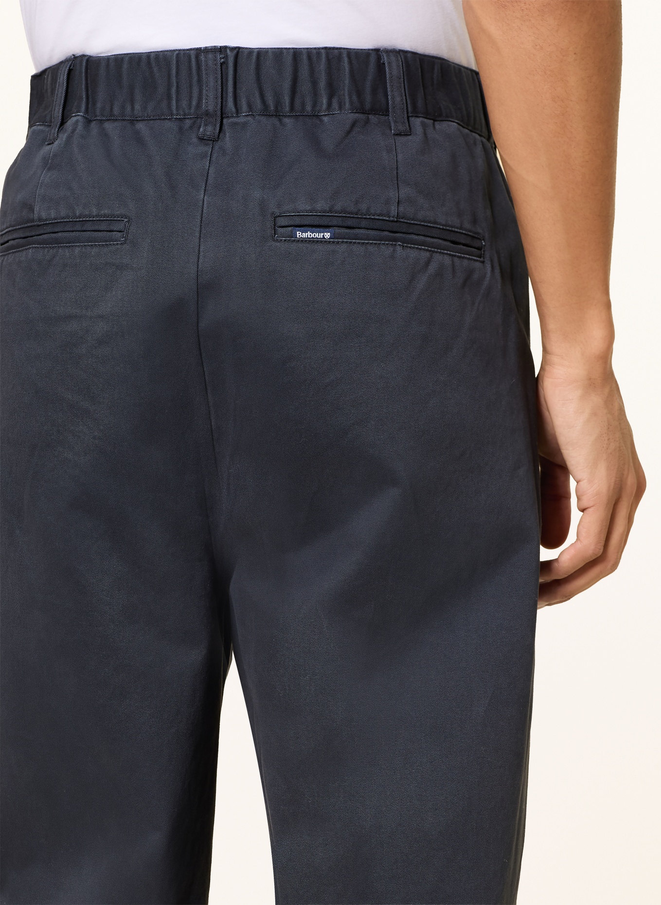Barbour Chino YORKLANE Regular Fit: DUNKELBLAU