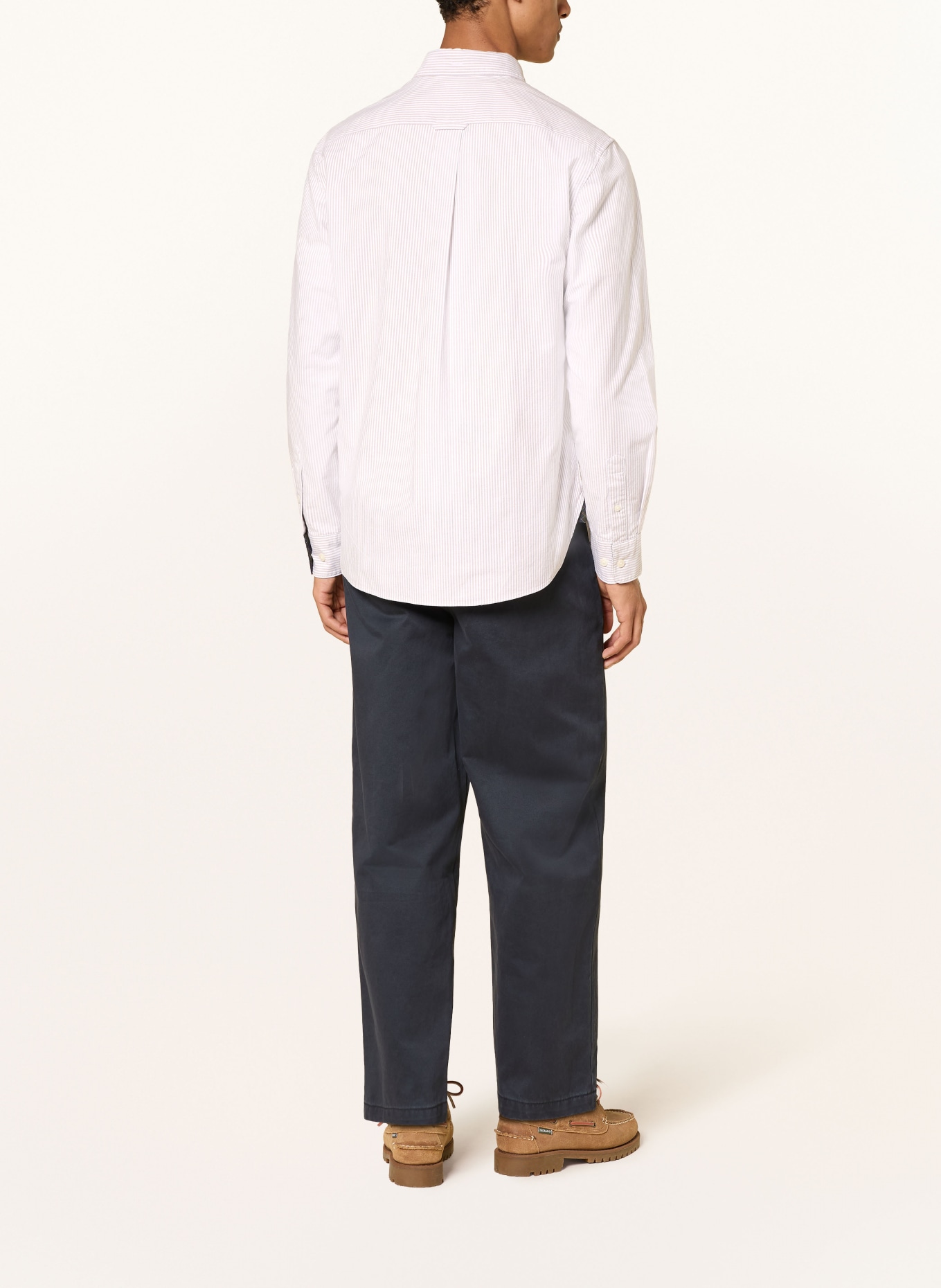 Barbour AUTHENTIC Comfort Fit Shirt: BEIGE / BROWN / DARK BLUE