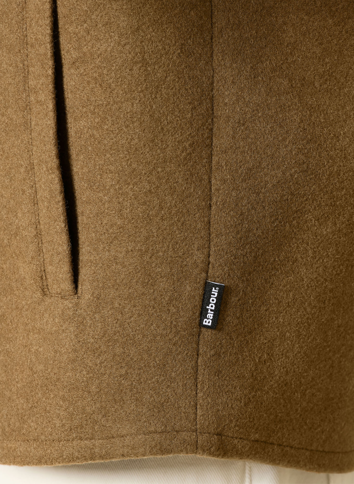 Barbour MARLTOWN Overshirt: COGNAC