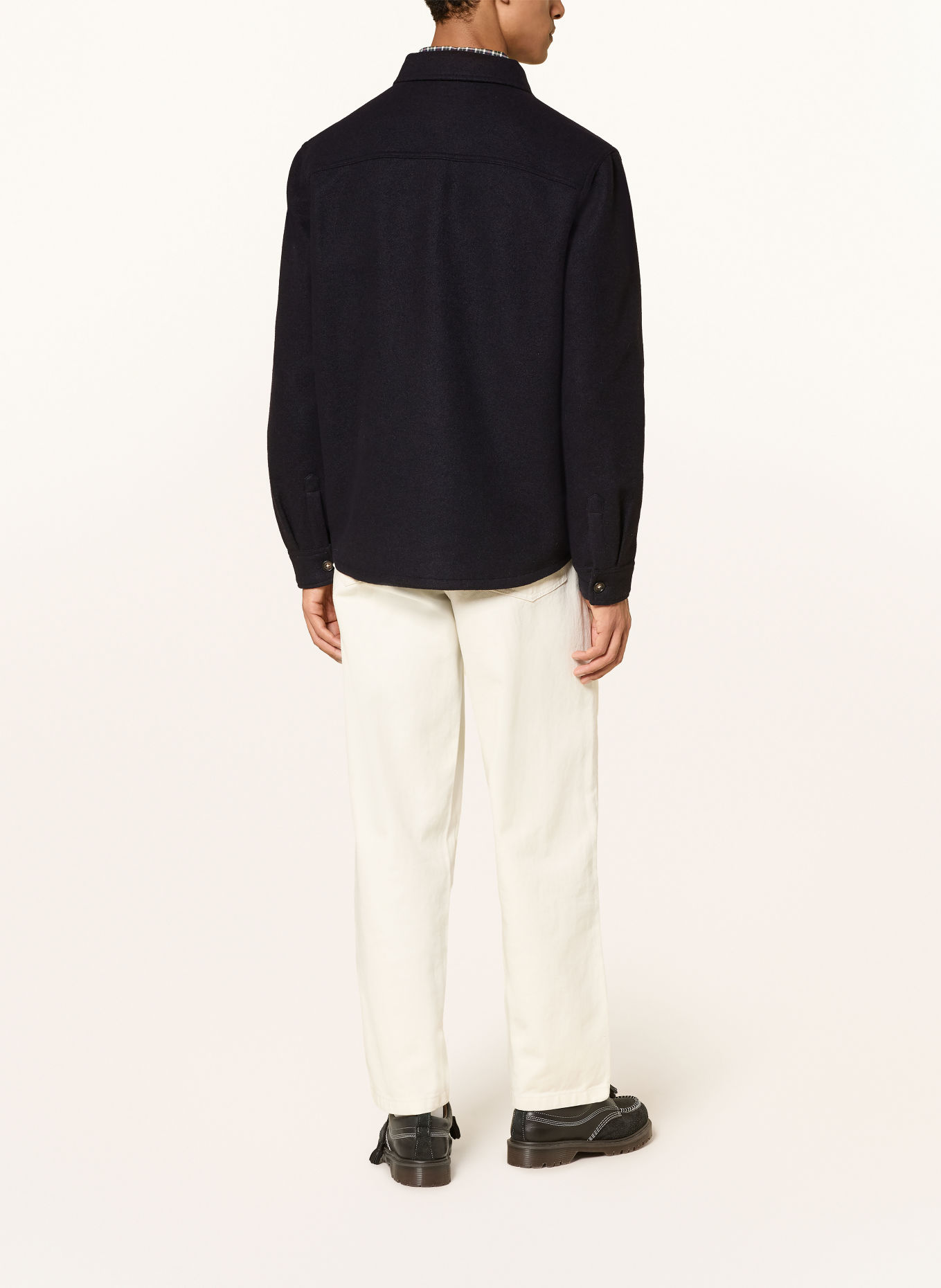 Barbour Overshirt MARLTOWN: DUNKELBLAU