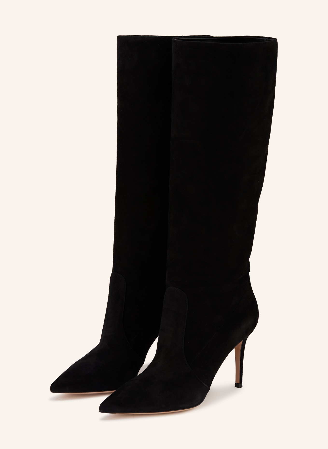 Gianvito Rossi Stiefel HANSEN: SCHWARZ