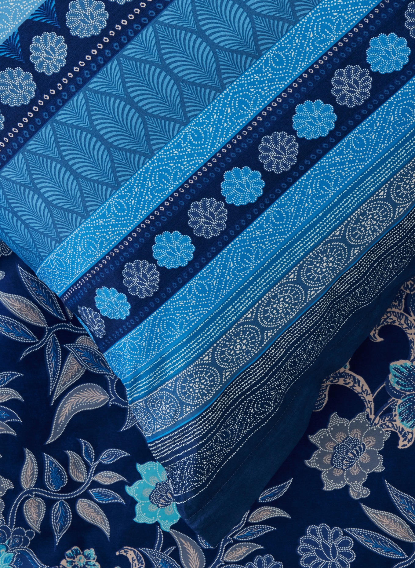 bassetti Pościel VARIGOTTI: GRANATOWY / JASNONIEBIESKI / BIAŁY