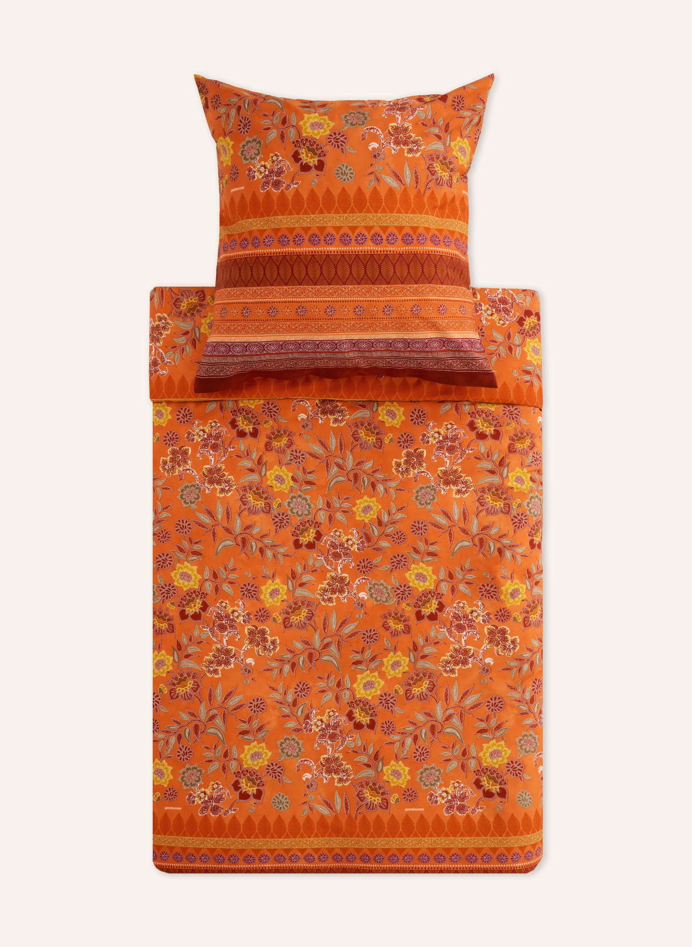 bassetti Bettwäsche VARIGOTTI: ORANGE / BRAUN / GELB