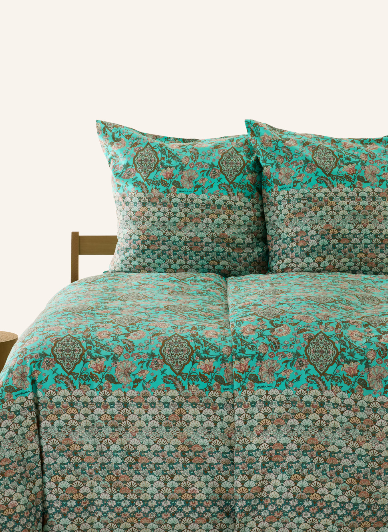 bassetti Pościel TIGULLIO: MIĘTOWY / JASNOCZERWONY / ZIELONY