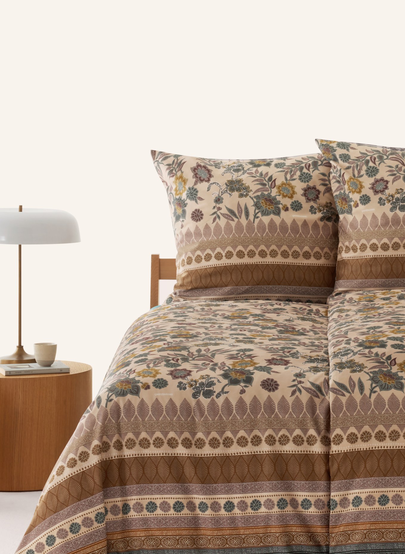 bassetti Linge de lit VARIGOTTI: CHAMEAU / MARRON FONCÉ / GROEN