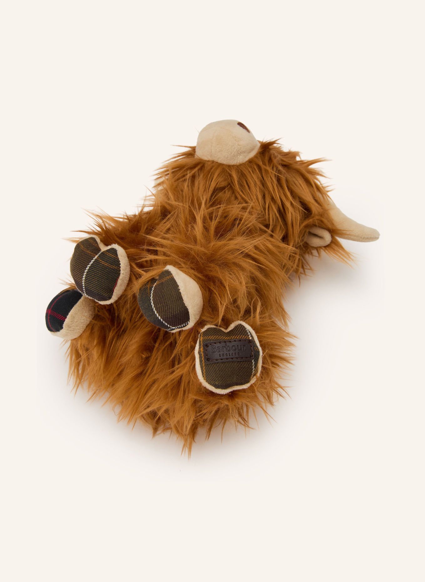 Barbour Hondenspeelgoed HIGHLAND COW: BRUIN / BEIGE
