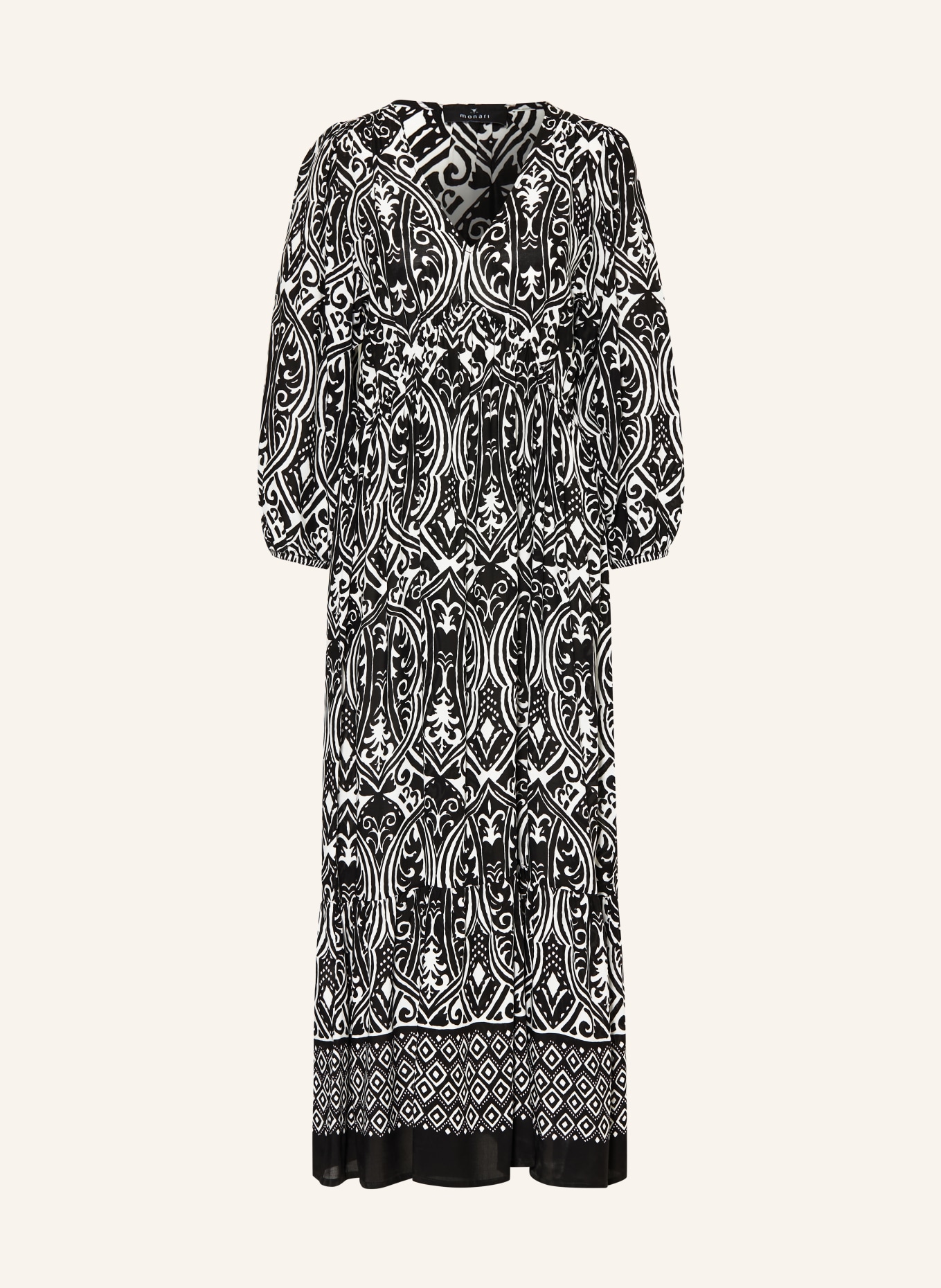 monari Kleid: WEISS / SCHWARZ