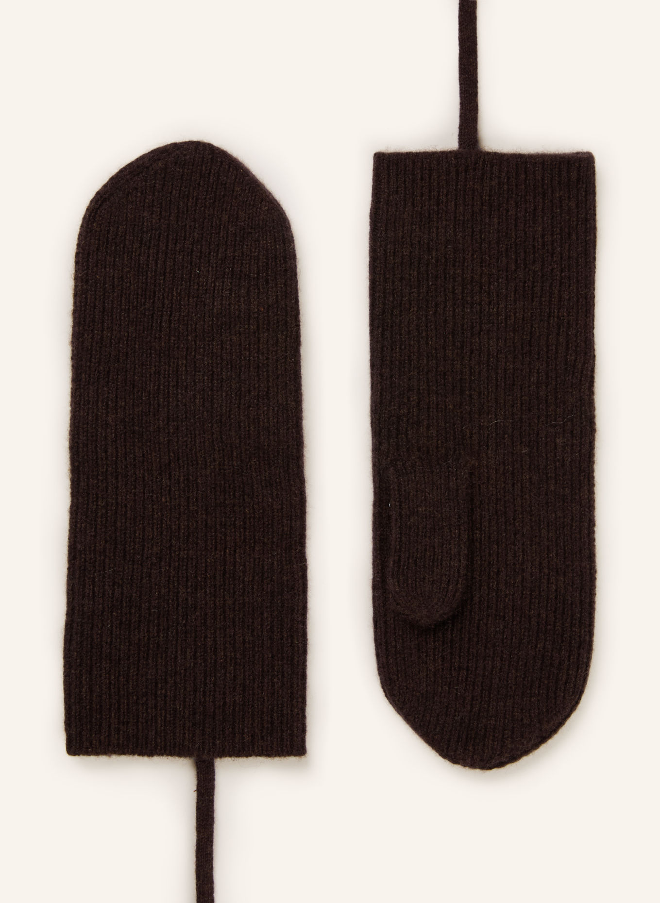 MRS & HUGS Kasjmier wanten: MARRON FONCÉ