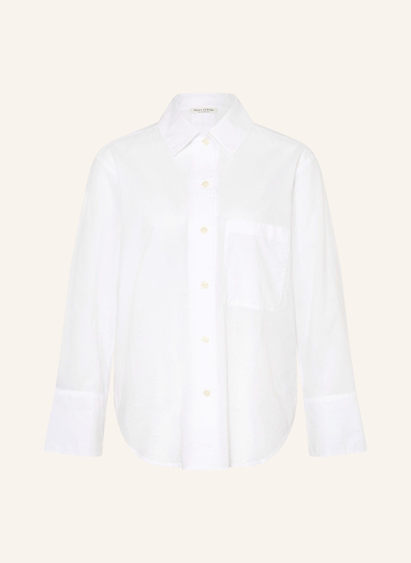 Marc O'Polo Shirt: WHITE