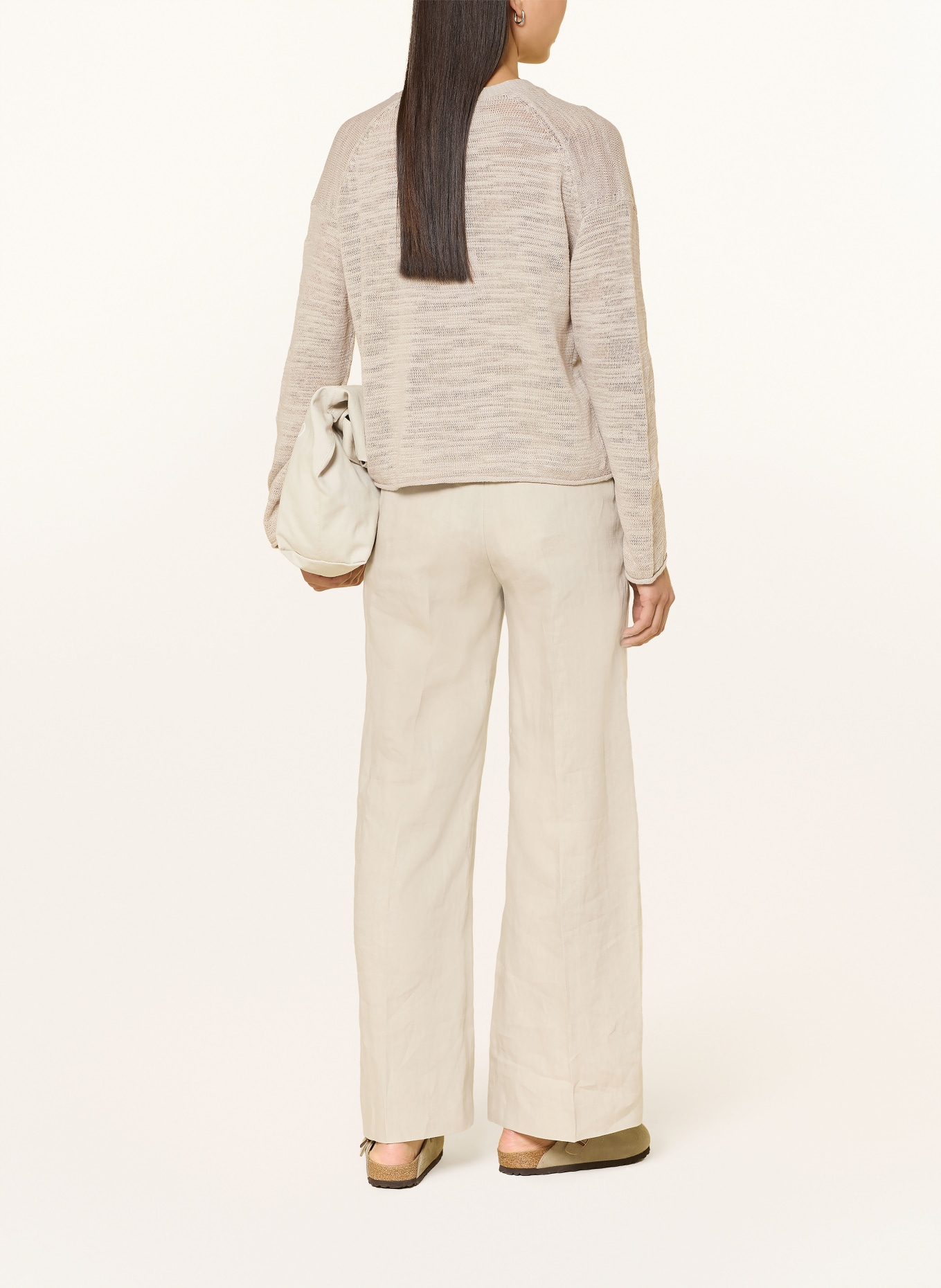 Marc O'Polo Strickjacke: HELLBRAUN