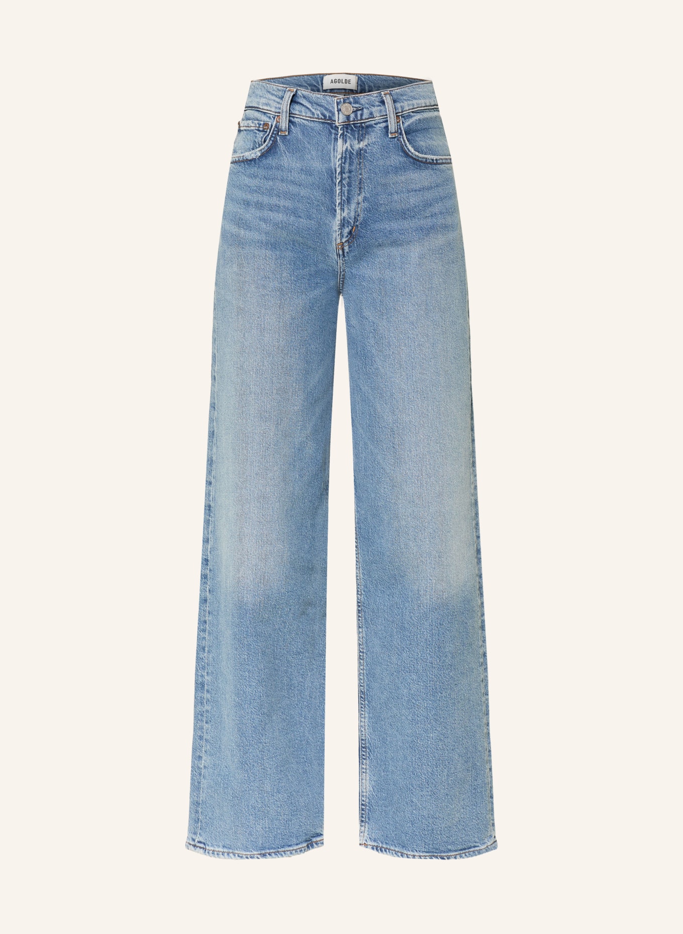 AGOLDE Rovné džíny: measure md wsh ind - finished