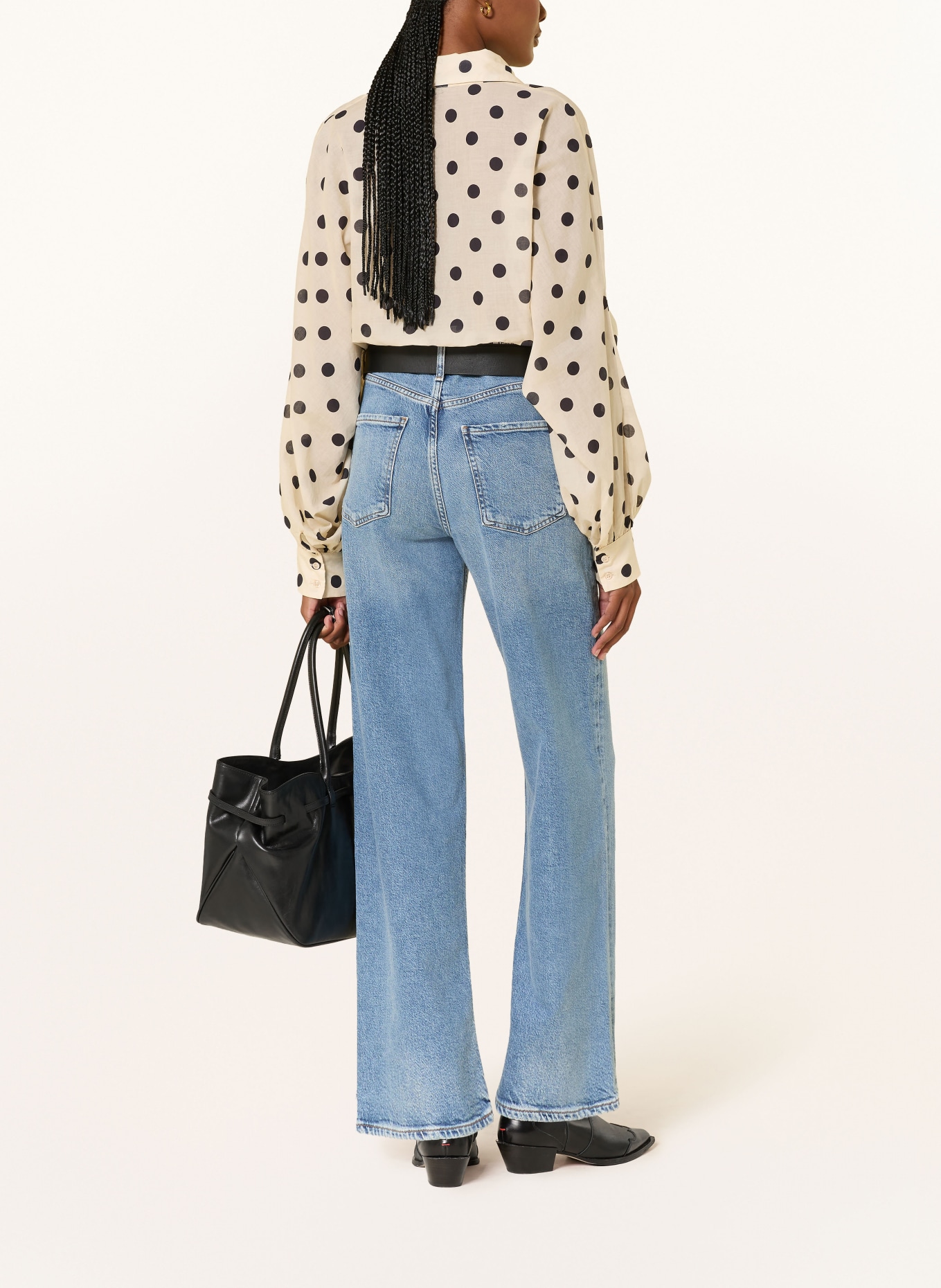 AGOLDE Rovné džíny: measure md wsh ind - finished