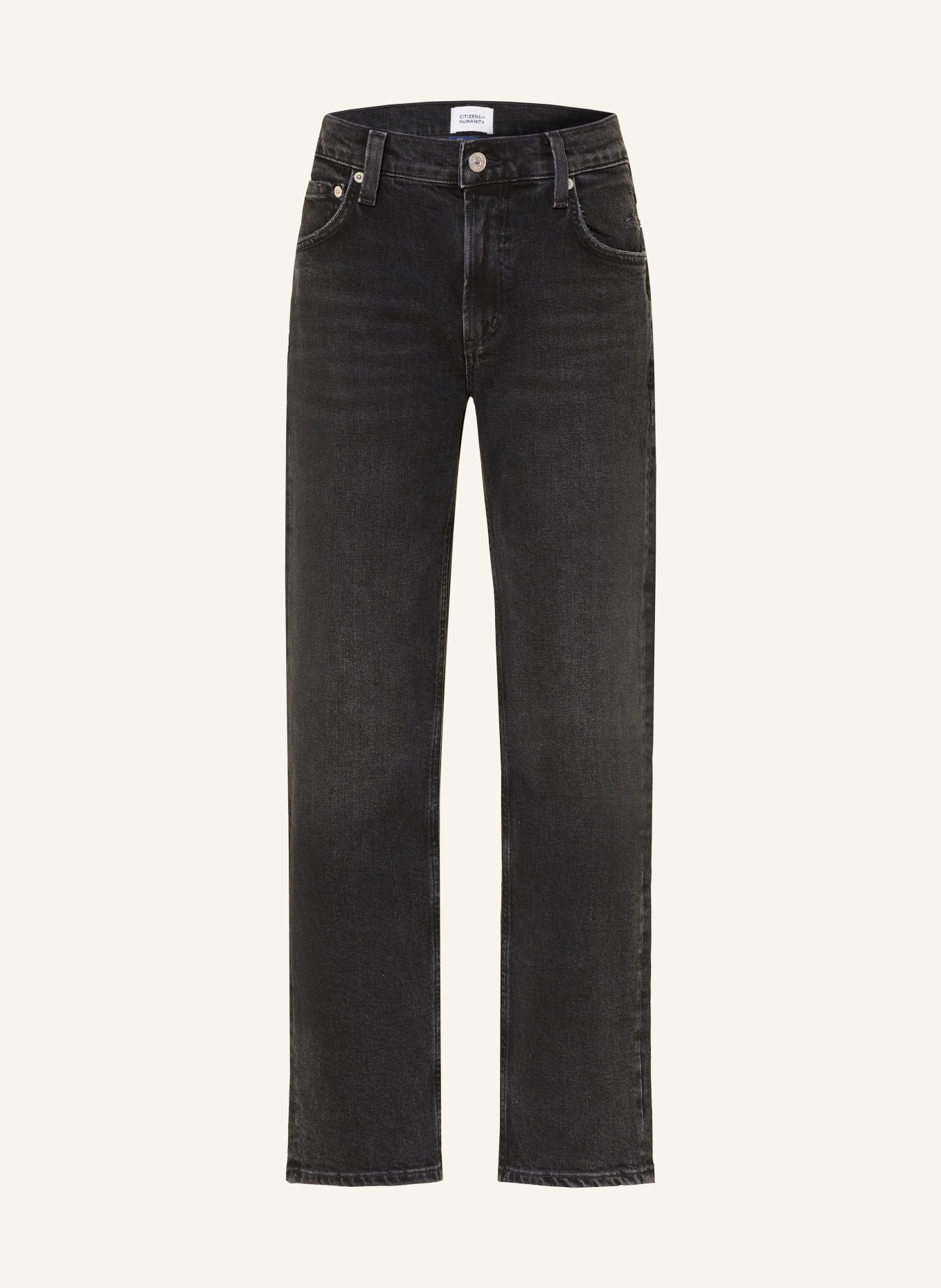 CITIZENS of HUMANITY Straight jeans ANISSA: willow  black