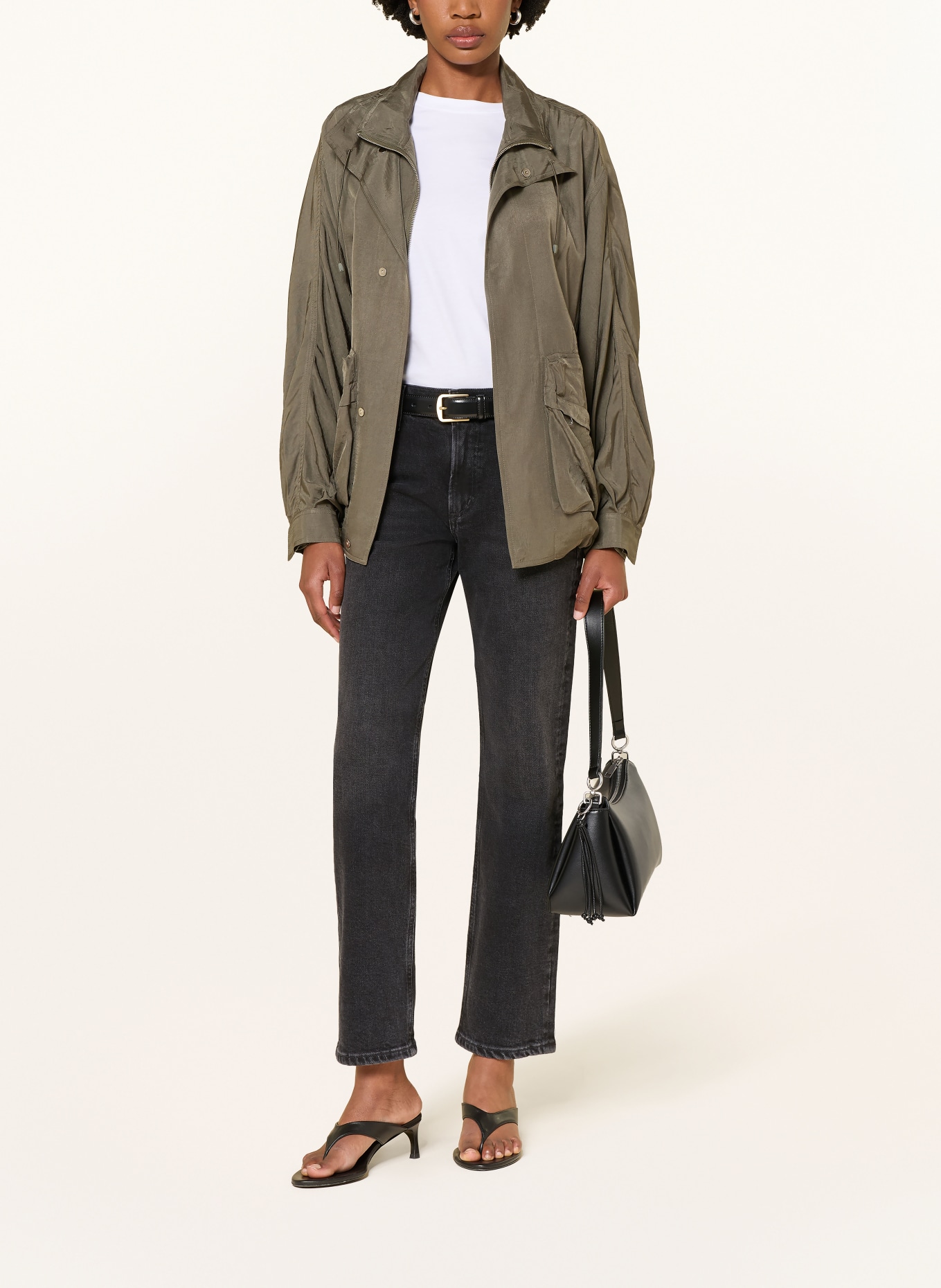 CITIZENS of HUMANITY Straight jeans ANISSA: willow  black