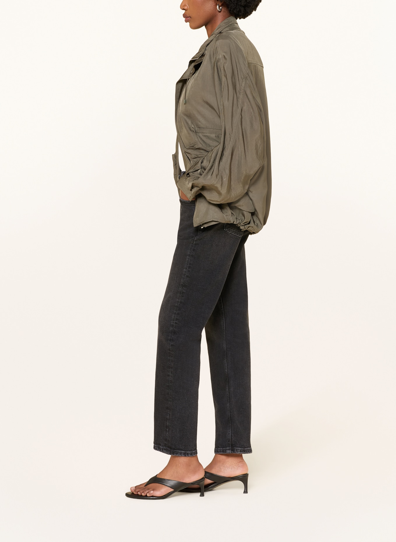 CITIZENS of HUMANITY Straight jeans ANISSA: willow  black