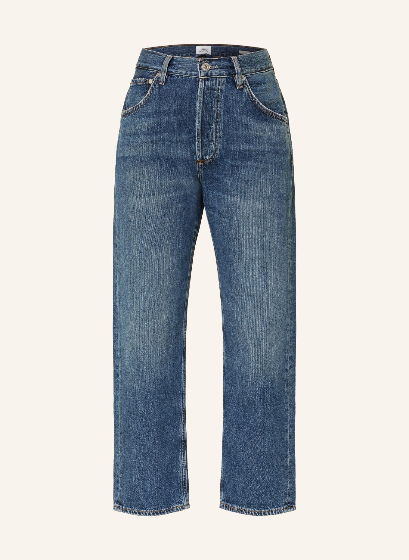 CITIZENS of HUMANITY Rovné džíny WINSLOW IN TINSLEY: tinsley  md/dk indigo