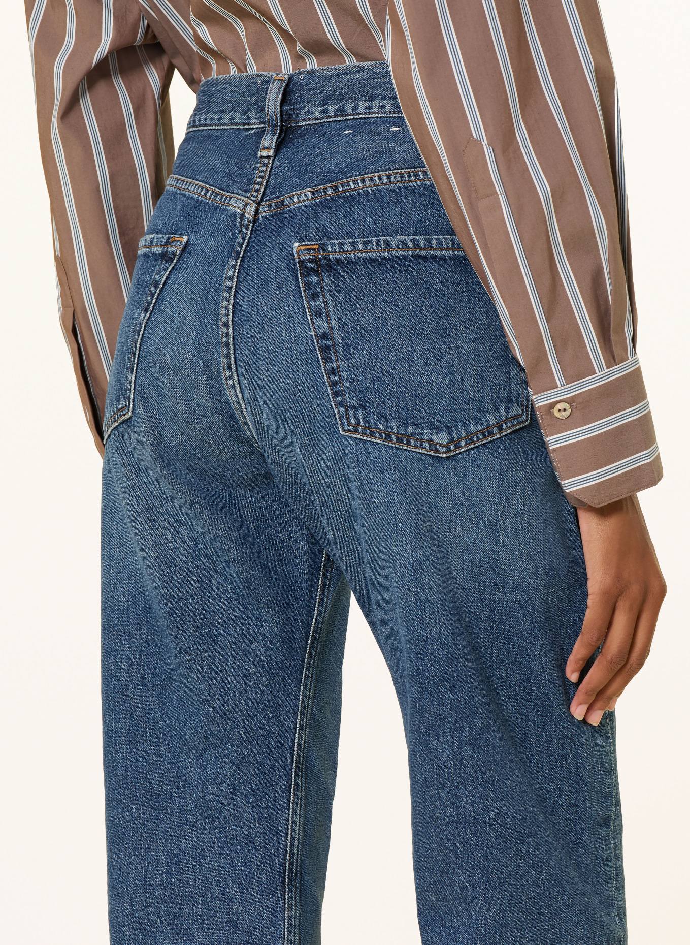 CITIZENS of HUMANITY Rovné džíny WINSLOW IN TINSLEY: tinsley  md/dk indigo