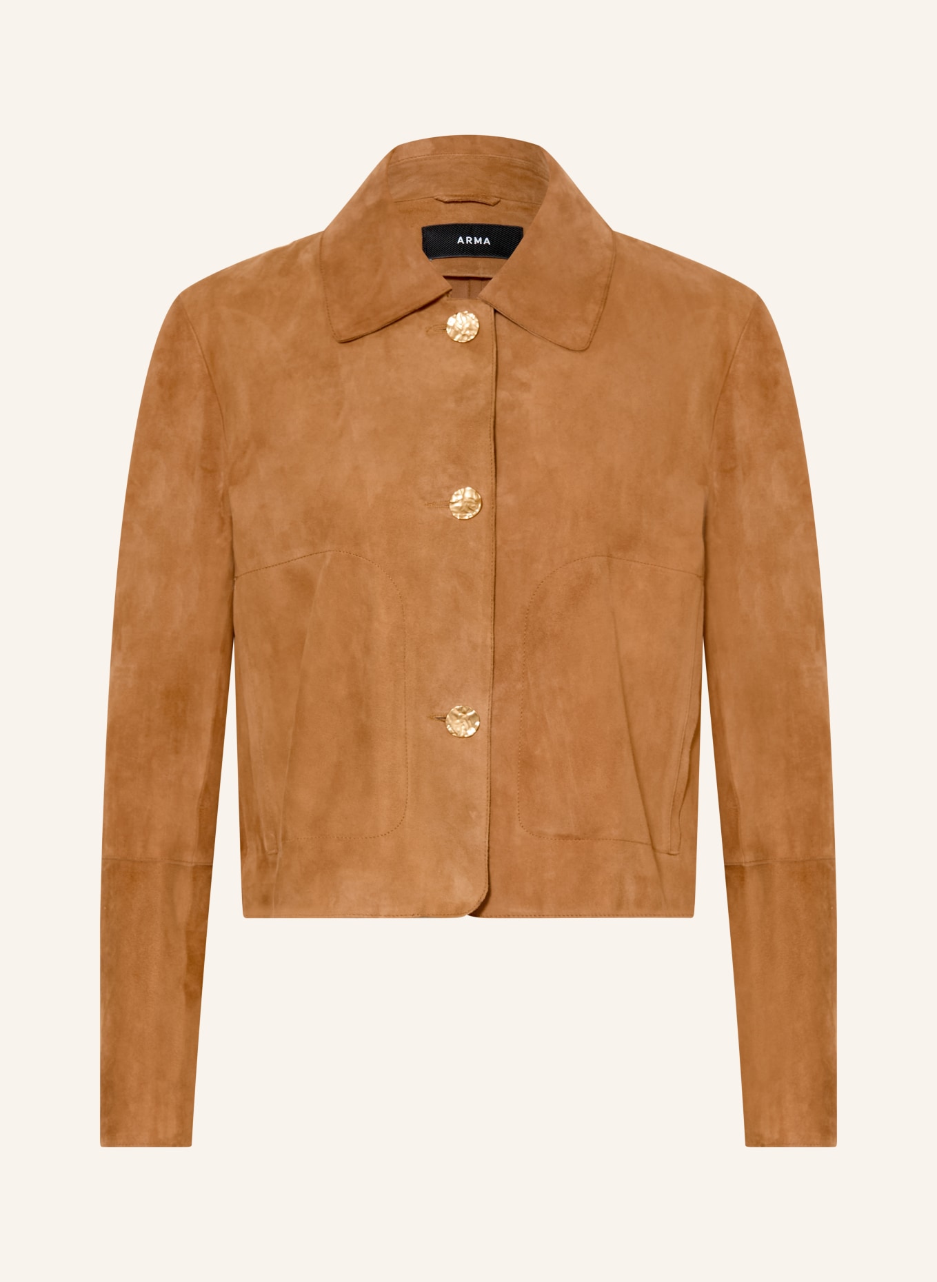 ARMA Lederjacke EMILLA: COGNAC