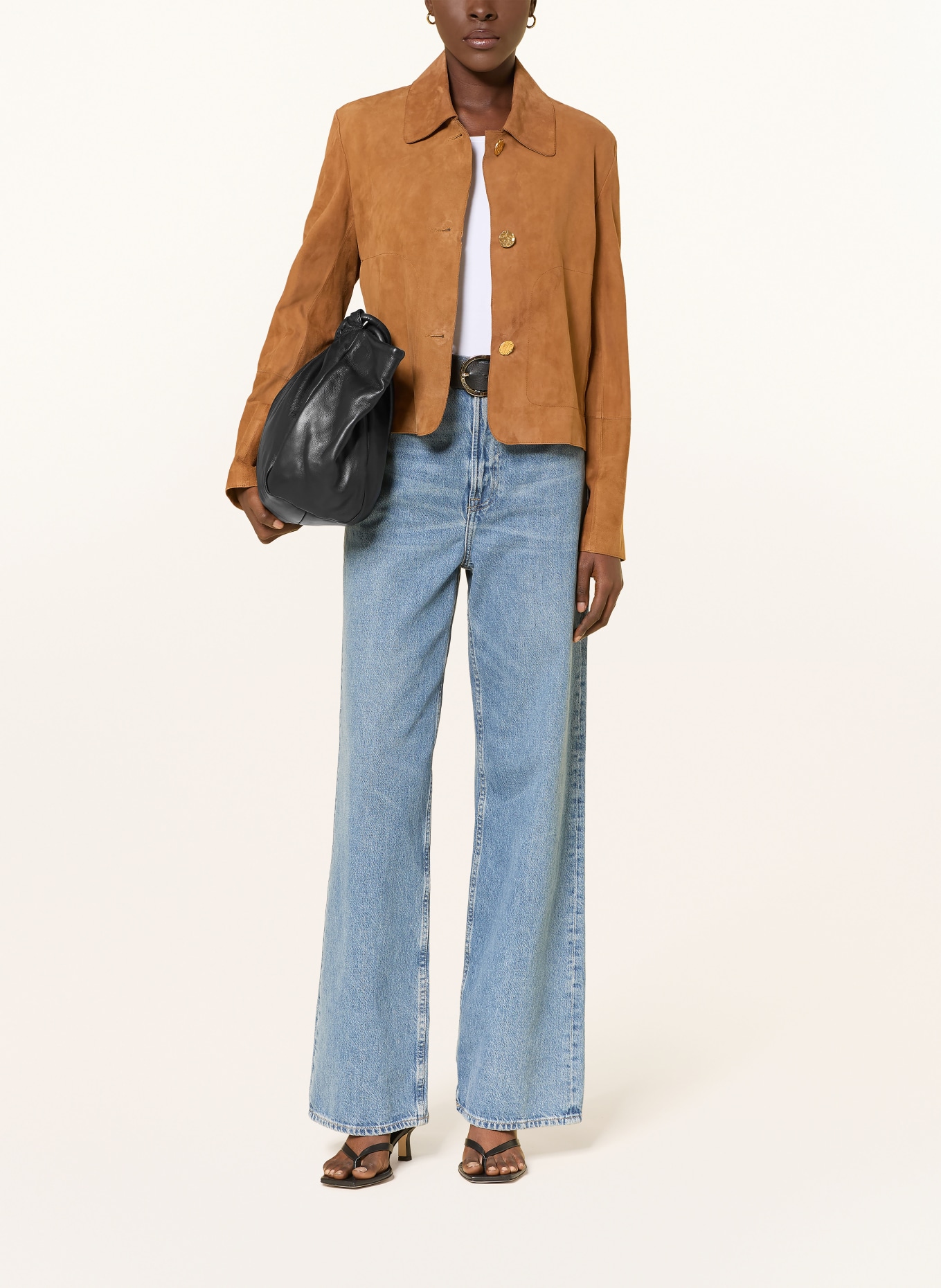 ARMA Lederjacke EMILLA: COGNAC