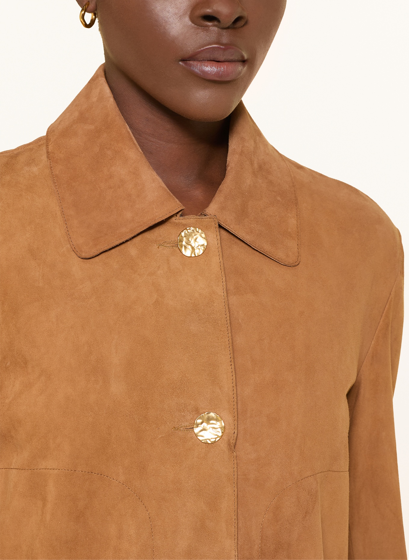 ARMA Lederjacke EMILLA: COGNAC