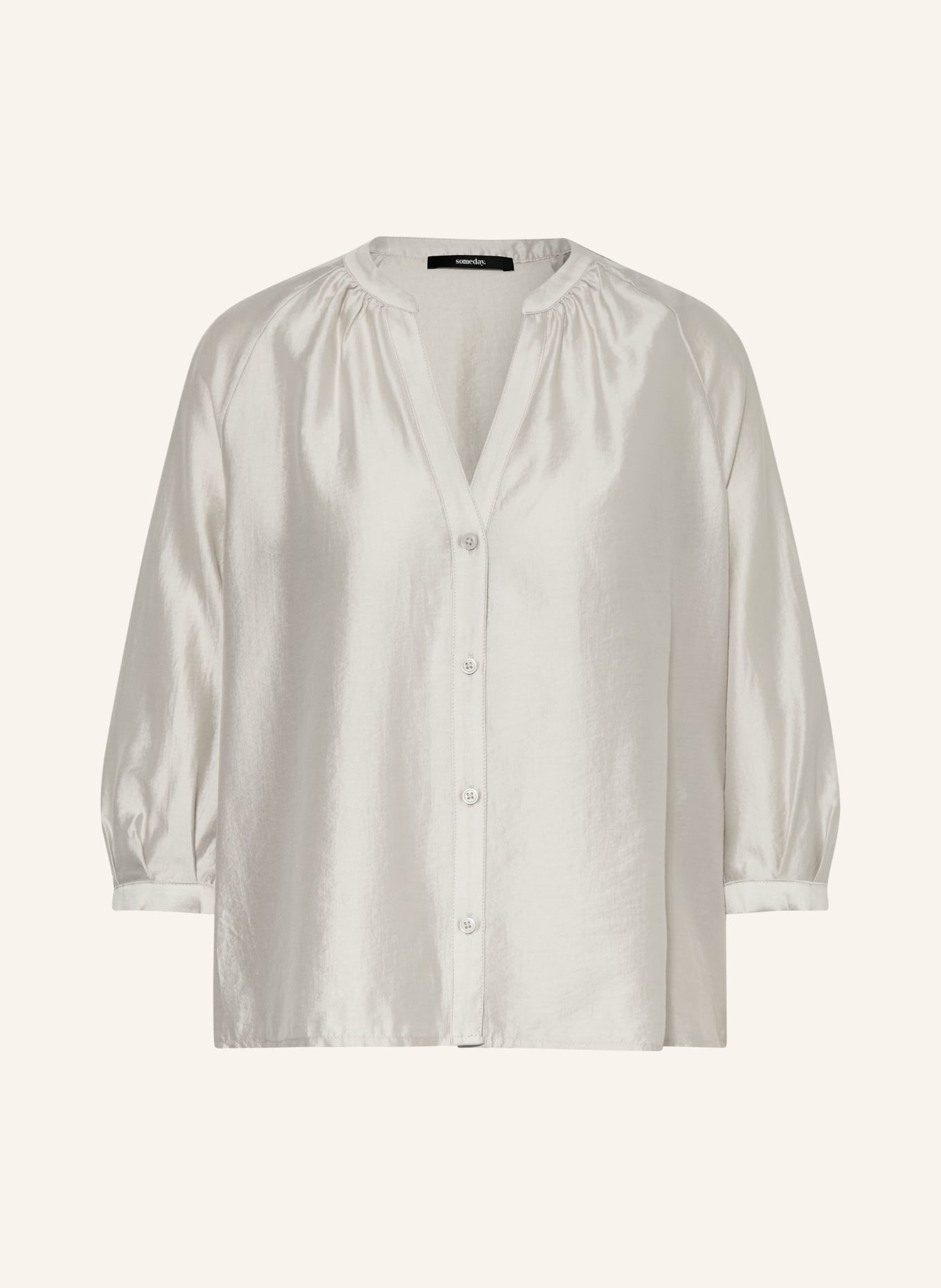 someday Bluzka ZAMIDA z rękawami 3/4: KREMOWY