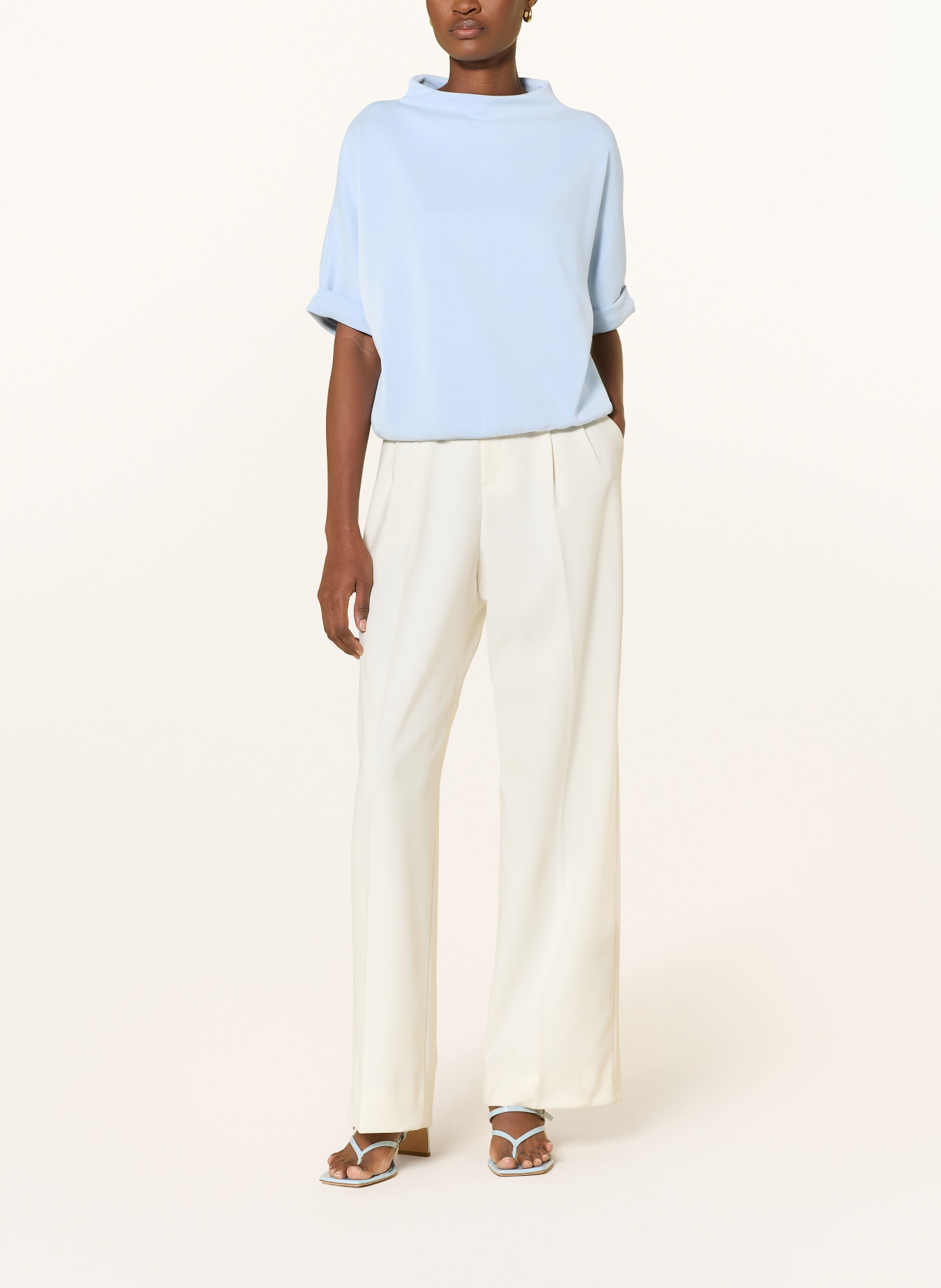 someday Sweatshirt UTALIANA DETAIL: LICHTBLAUW