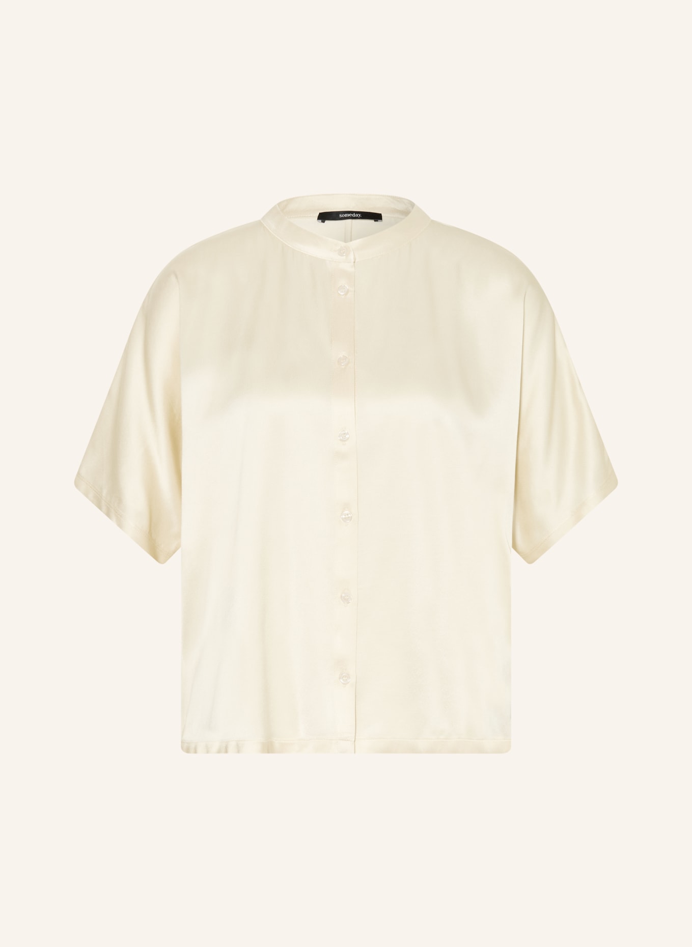 someday KENSI Blouse in a mix of materials: BEIGE