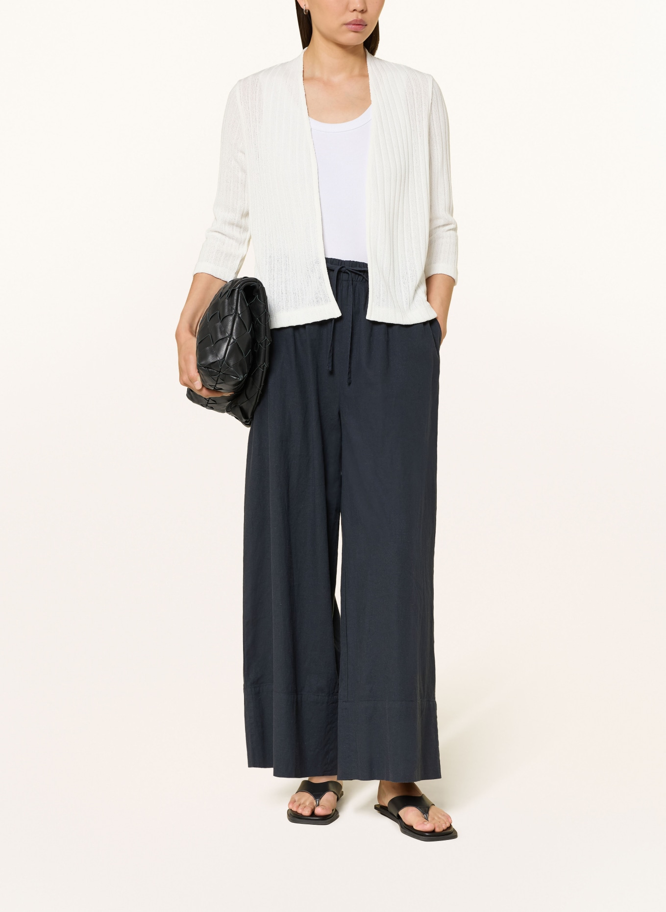 someday UCORA EASE Knit Cover with 3/4 Sleeves: WHITE