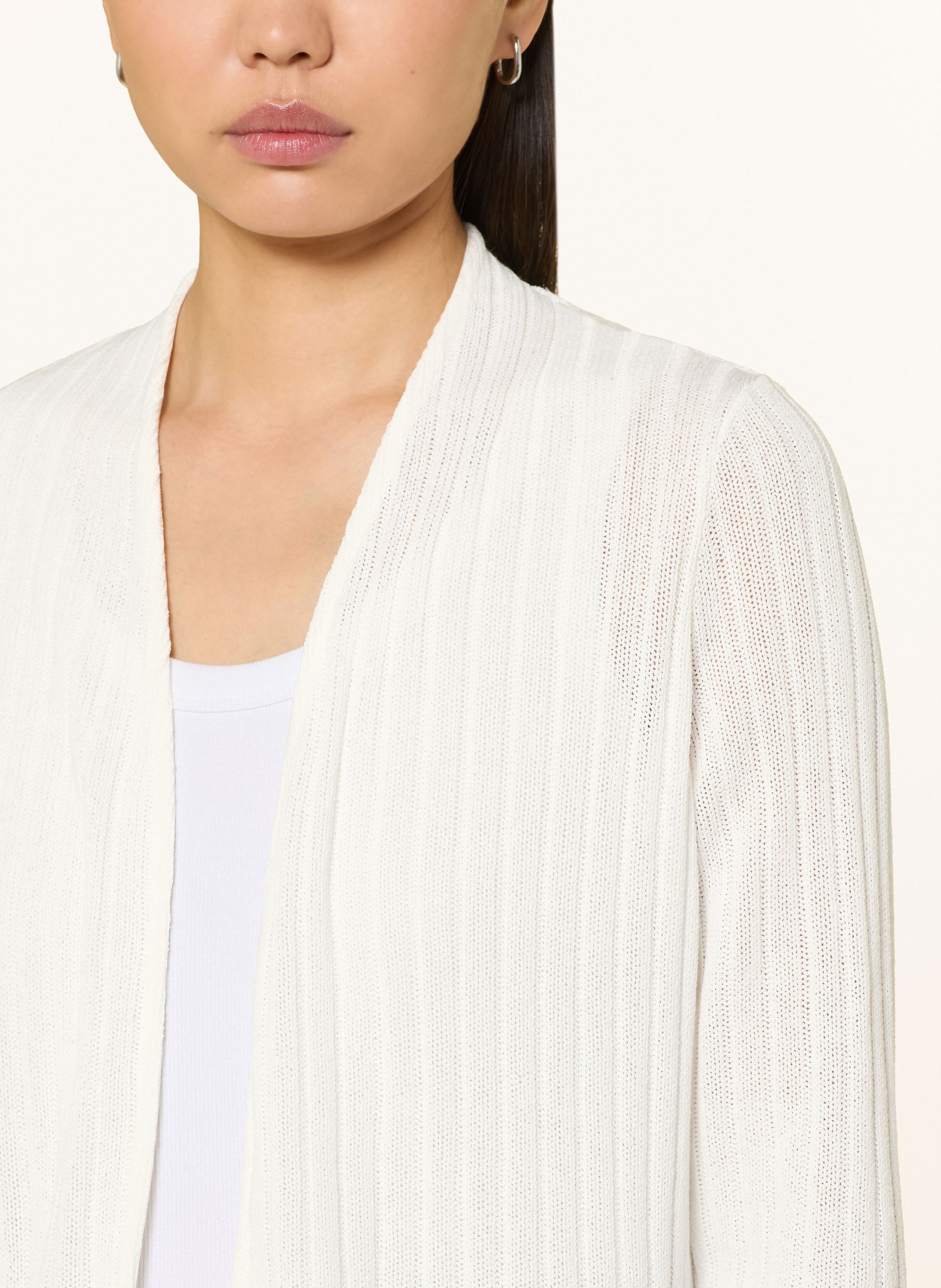 someday UCORA EASE Knit Cover with 3/4 Sleeves: WHITE