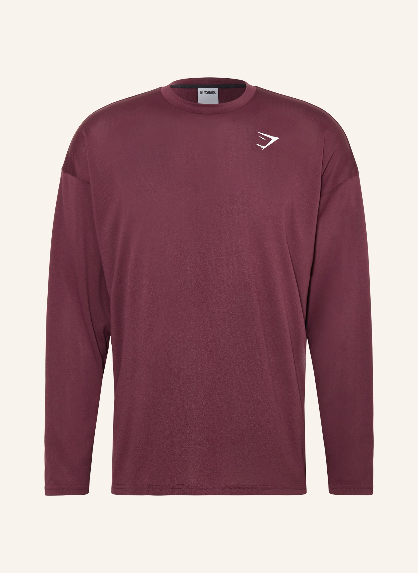 GYMSHARK Longsleeve ARRIVAL: DUNKELROT