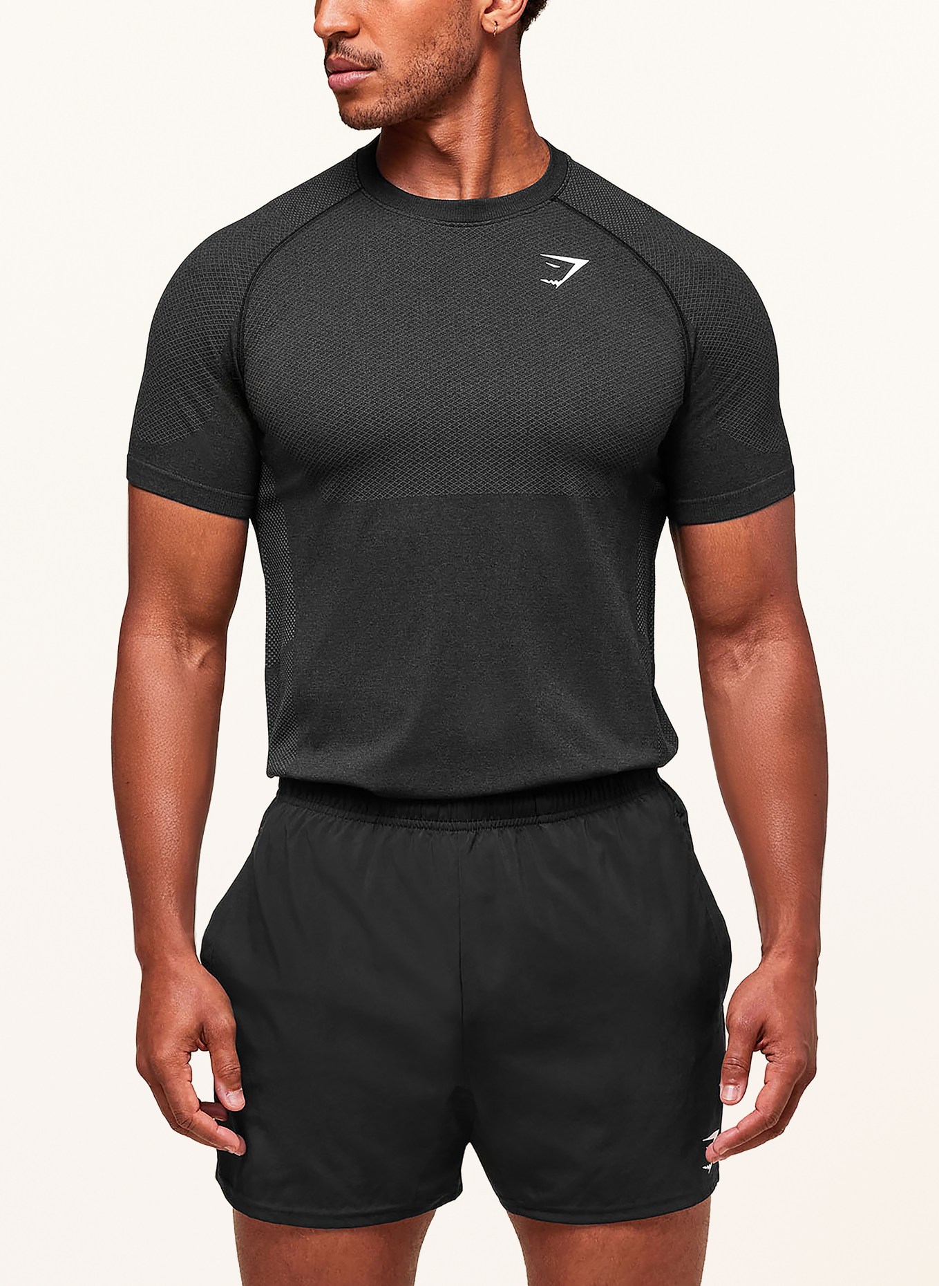 GYMSHARK T-Shirt VITAL SEAMLESS: DUNKELGRAU