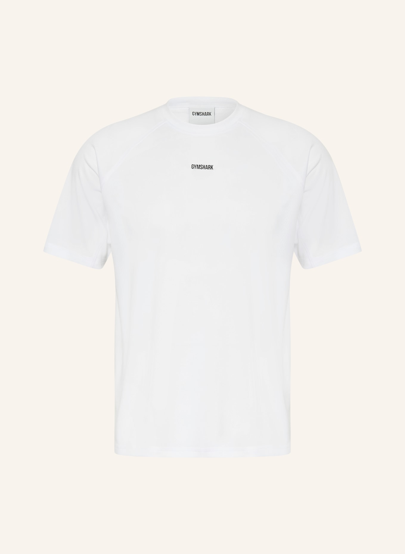 GYMSHARK T-Shirt GOOD LEVEL: WEISS / SCHWARZ