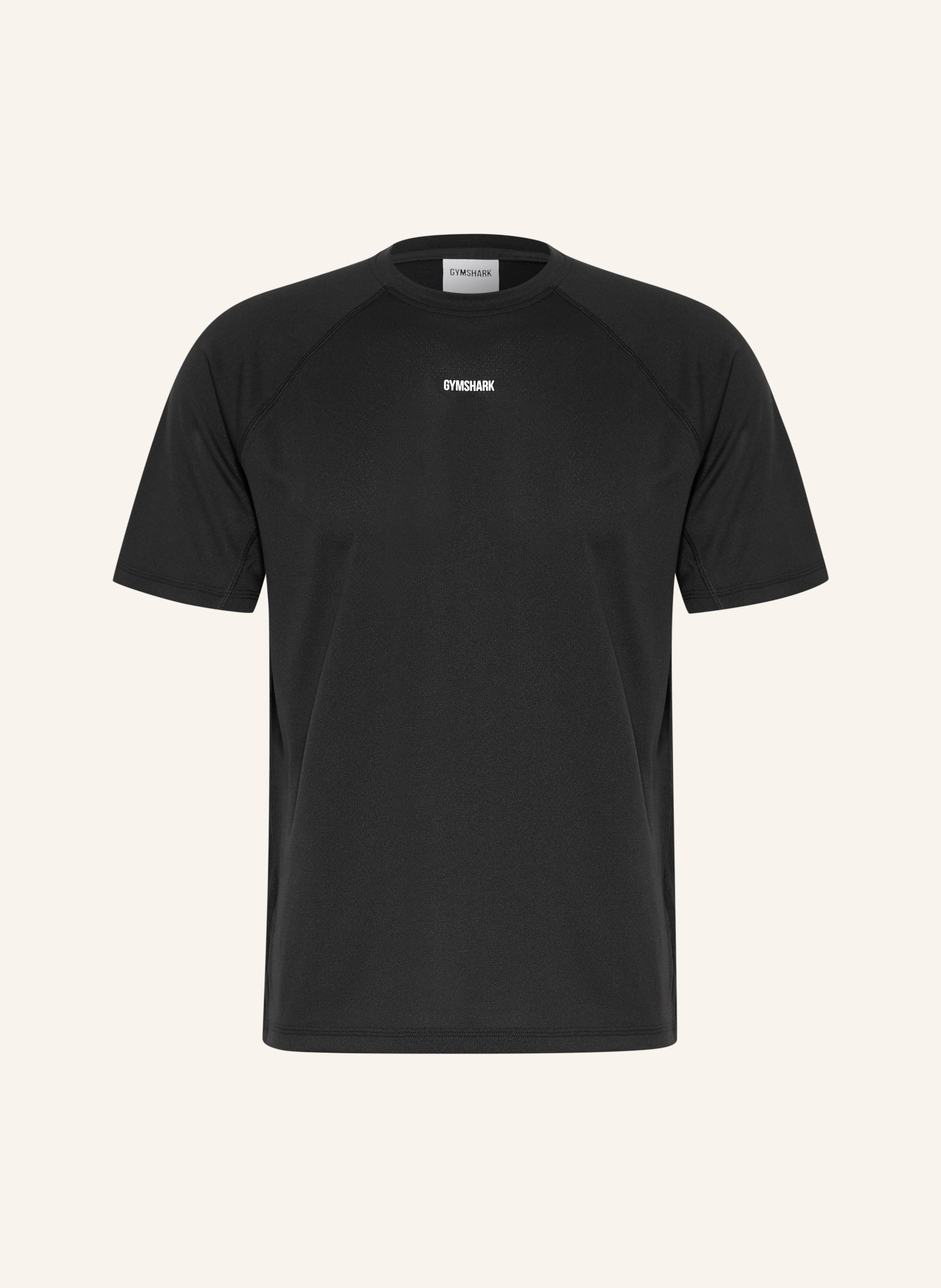 GYMSHARK T-Shirt GOOD LEVEL: SCHWARZ / WEISS