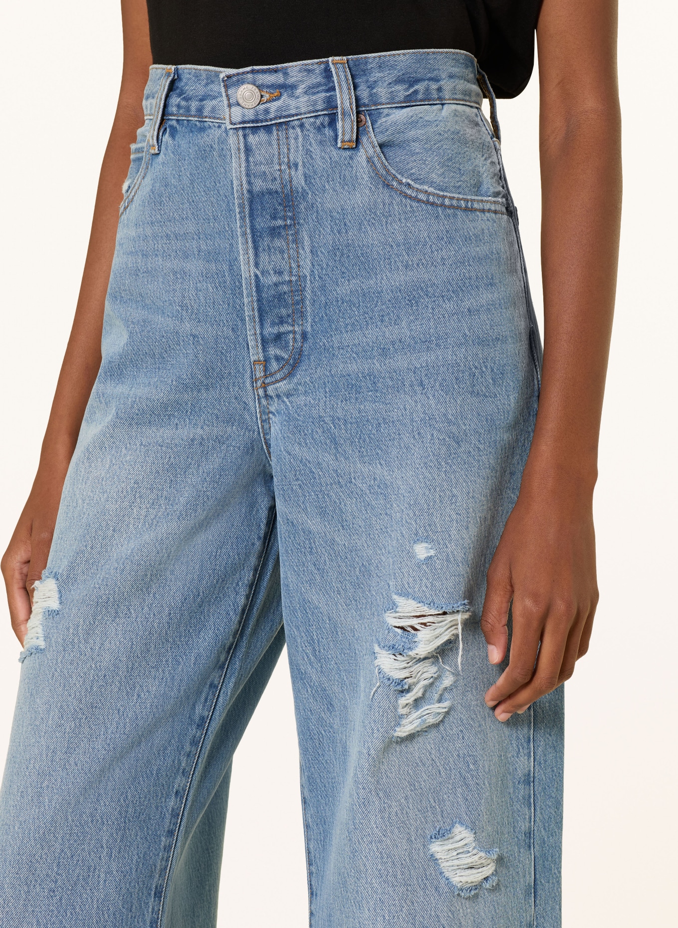 FRAME Wide Leg Jeans THE LOOSE: UNDR SUNDROP