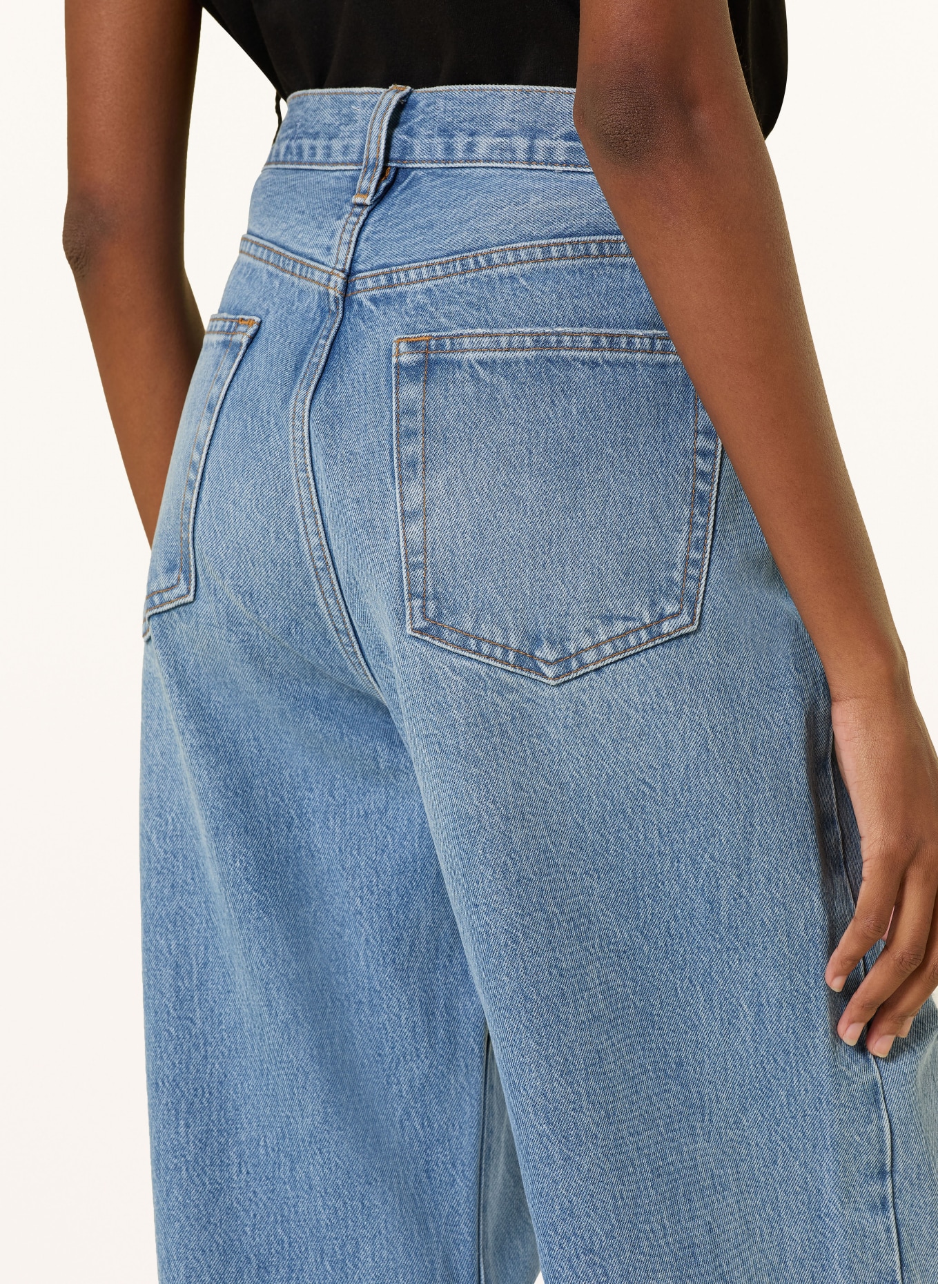 FRAME Wide Leg Jeans THE LOOSE: UNDR SUNDROP
